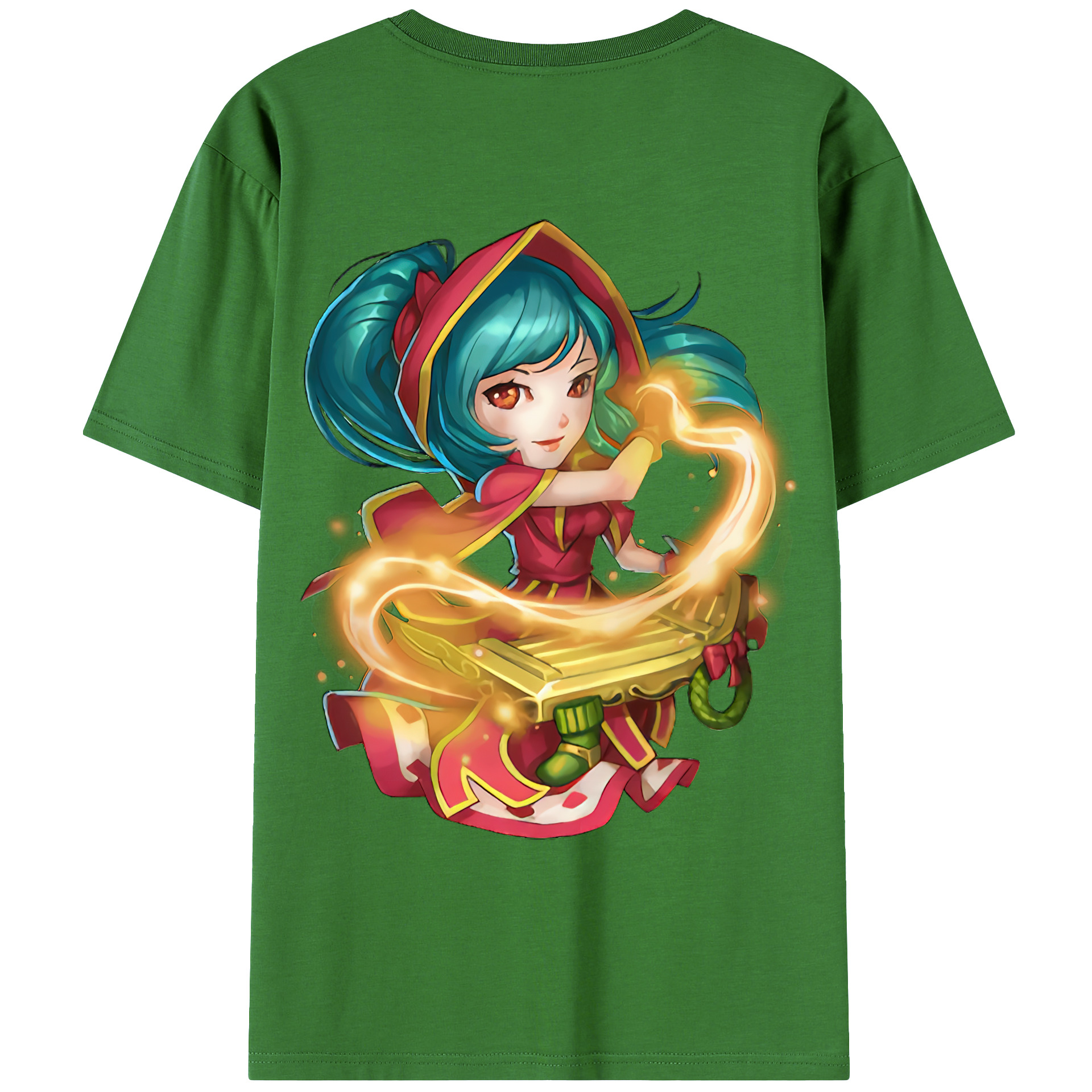 リーグ・オブ・レジェンド League of Legends LOL レディース半袖Tシャツ(バックプリント)